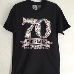 WWE Ric Flair Black Medium Tshirt